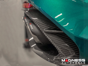 Alfa Romeo Giulia Rear Diffuser - Carbon Fiber - Quadrifoglio Model